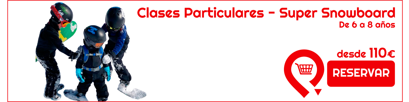 Clases Particulares Snowboard para Niños enSierra Nevada Clases Particulares Snowboard para Niños enSierra Nevada